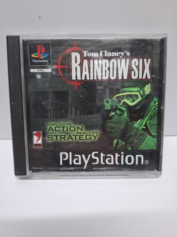 4#3050 Play station 1 game Tom Clancy's rainbow six