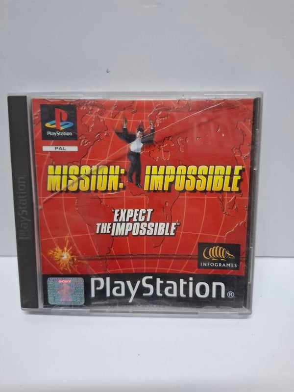 4#3052 Play station 1 game Mission Impossible