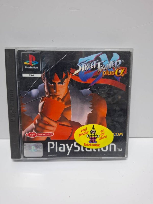 4#3055 Playstation 1 game Street fighter Ex plus Alpha