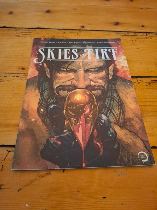 8#3115 Comic, skies of fire