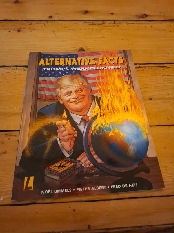 3127 Comic, Alternative facts, Trumps werkelijkheid