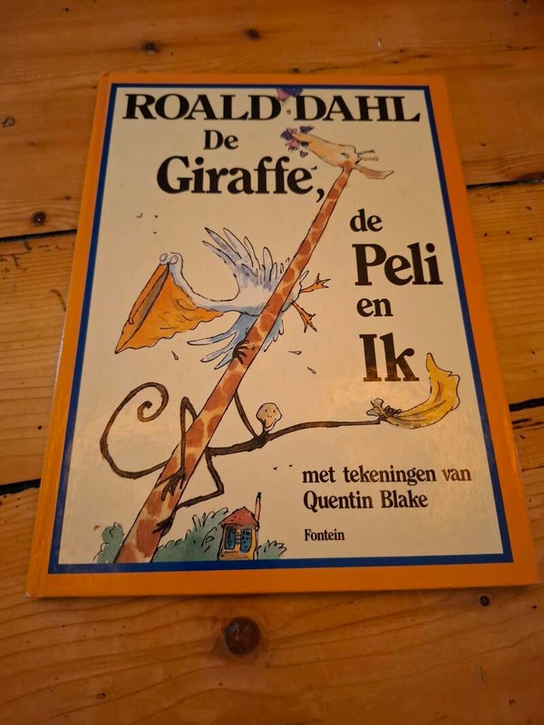 3136 Boek, Roald Dahl, De giraffe de Peli en ik