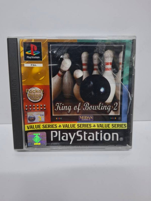 4#3362 Play station 1 game King of Bowling 2