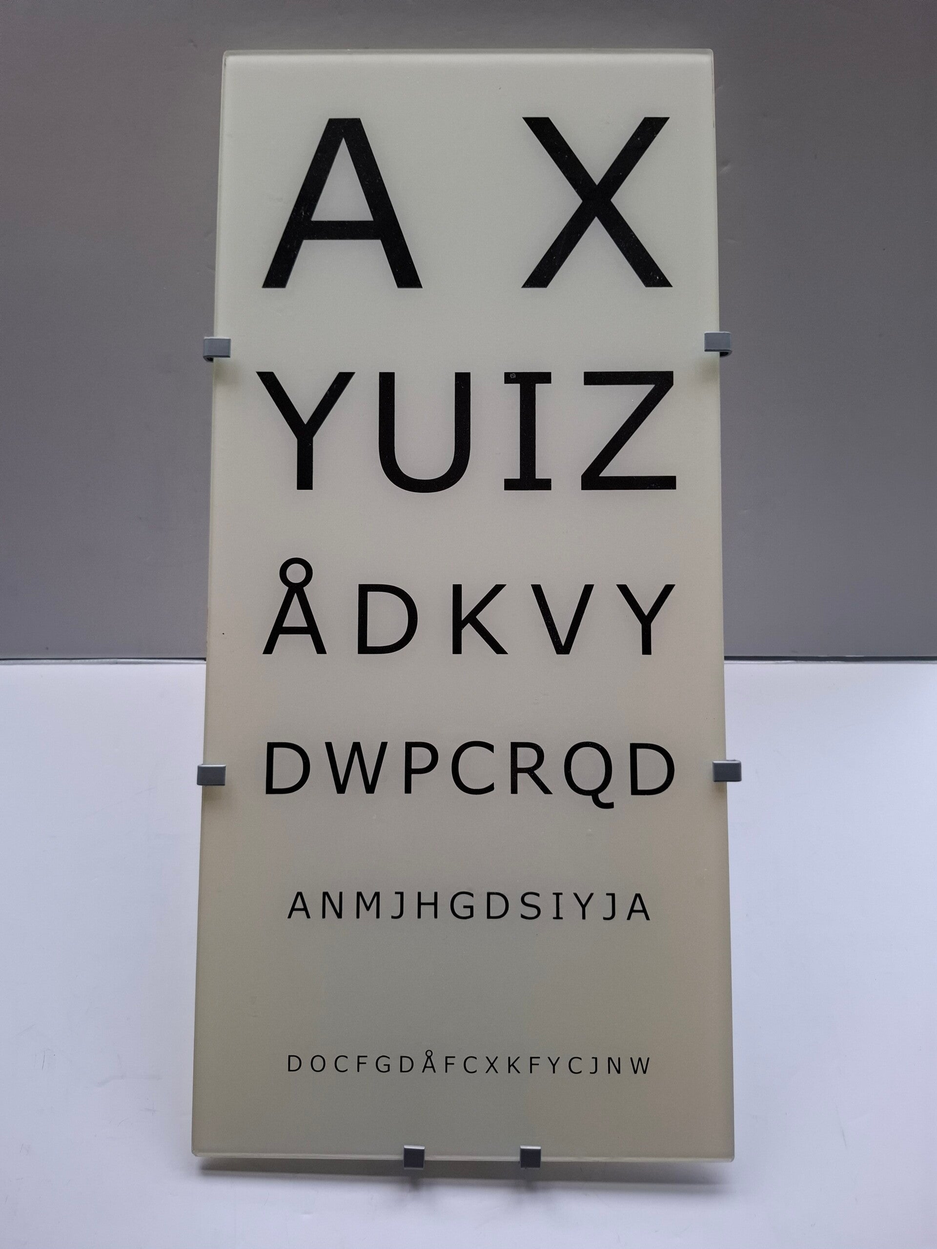 9#3365 Vintage Ikea Gyllen oogtest wandlamp