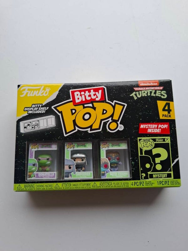 3#DN152 Funko Bitty Pop Turtles