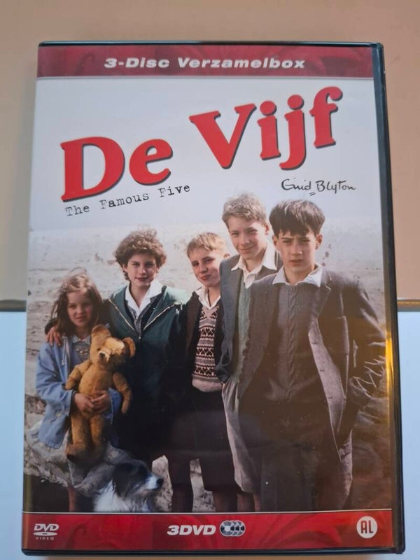 3451 Dvd set De Vijf,  Enid Blyton