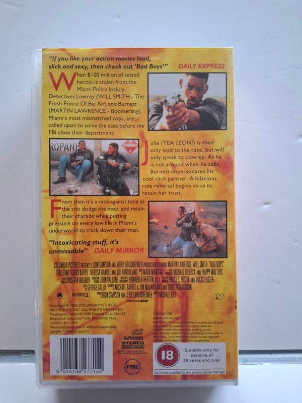 3470 VHS Bad Boys