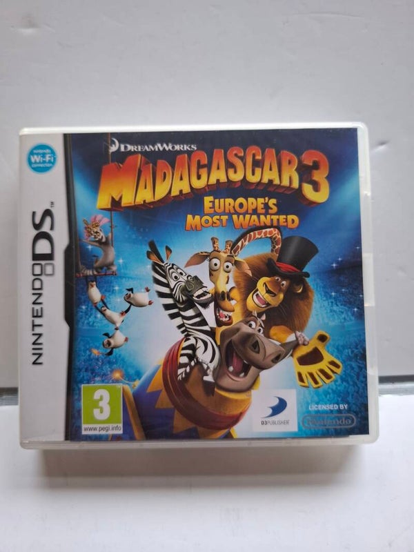 3474 DS game Madagascar 3