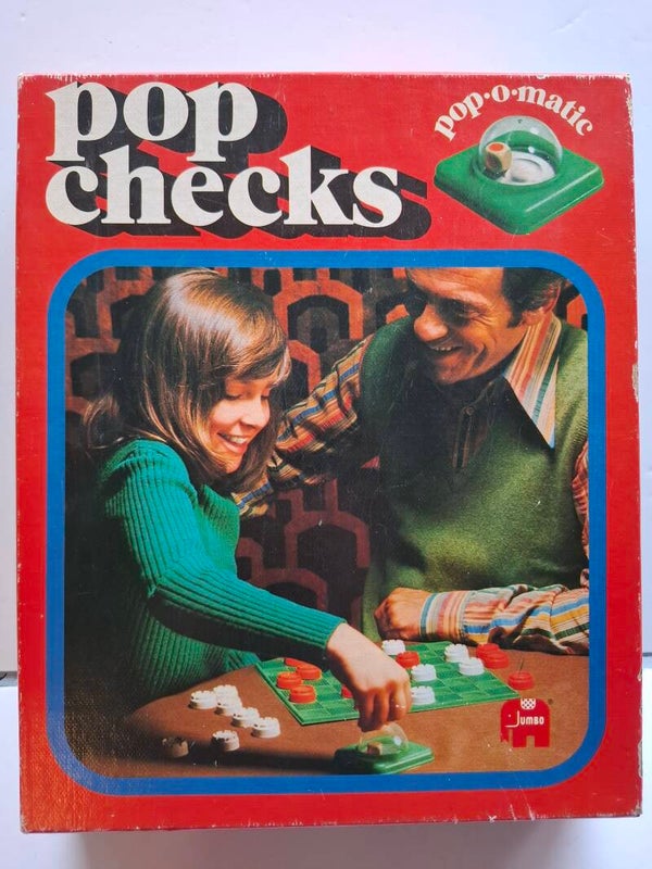 3476 Bordspel Pop checks, Jumbo