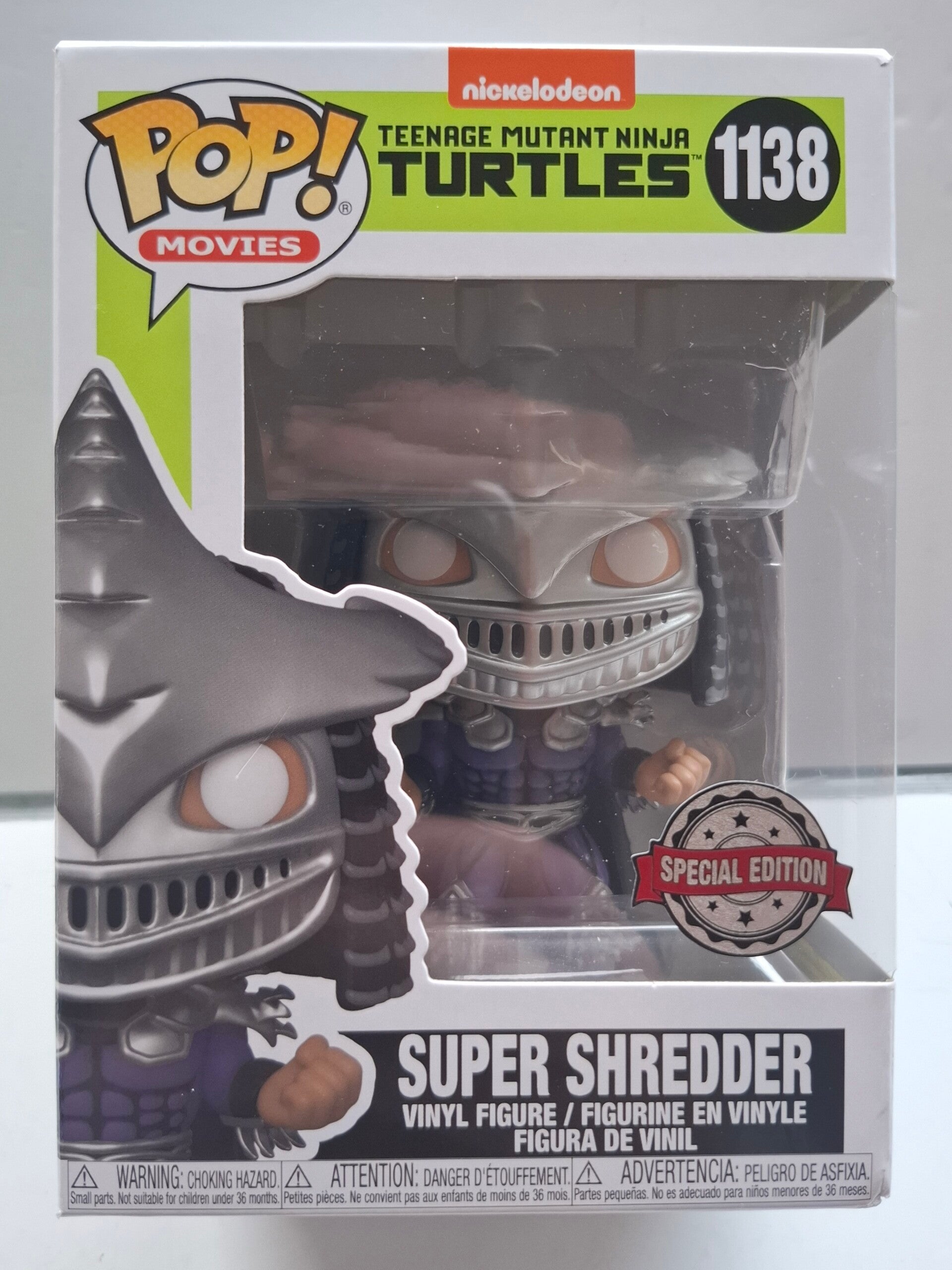 3#DN165 Funko pop Super Shredder, Turtles