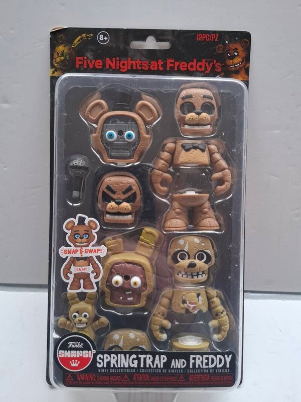 3#DN166 Funko snaps Figure Five Nights at Freddy's, Springtrap en Freddy