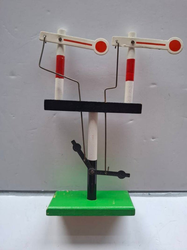 1#3503 Seinpaal, dubbel hout en blik