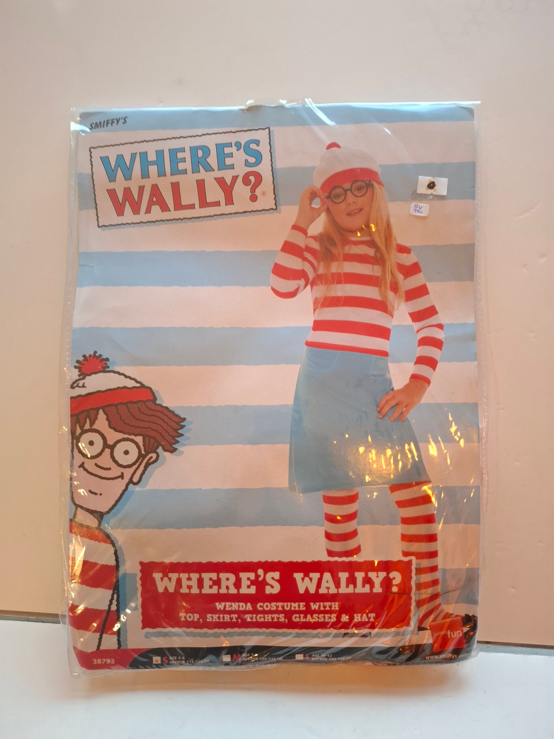 RV220 Verkleedkostuum Where is Wally