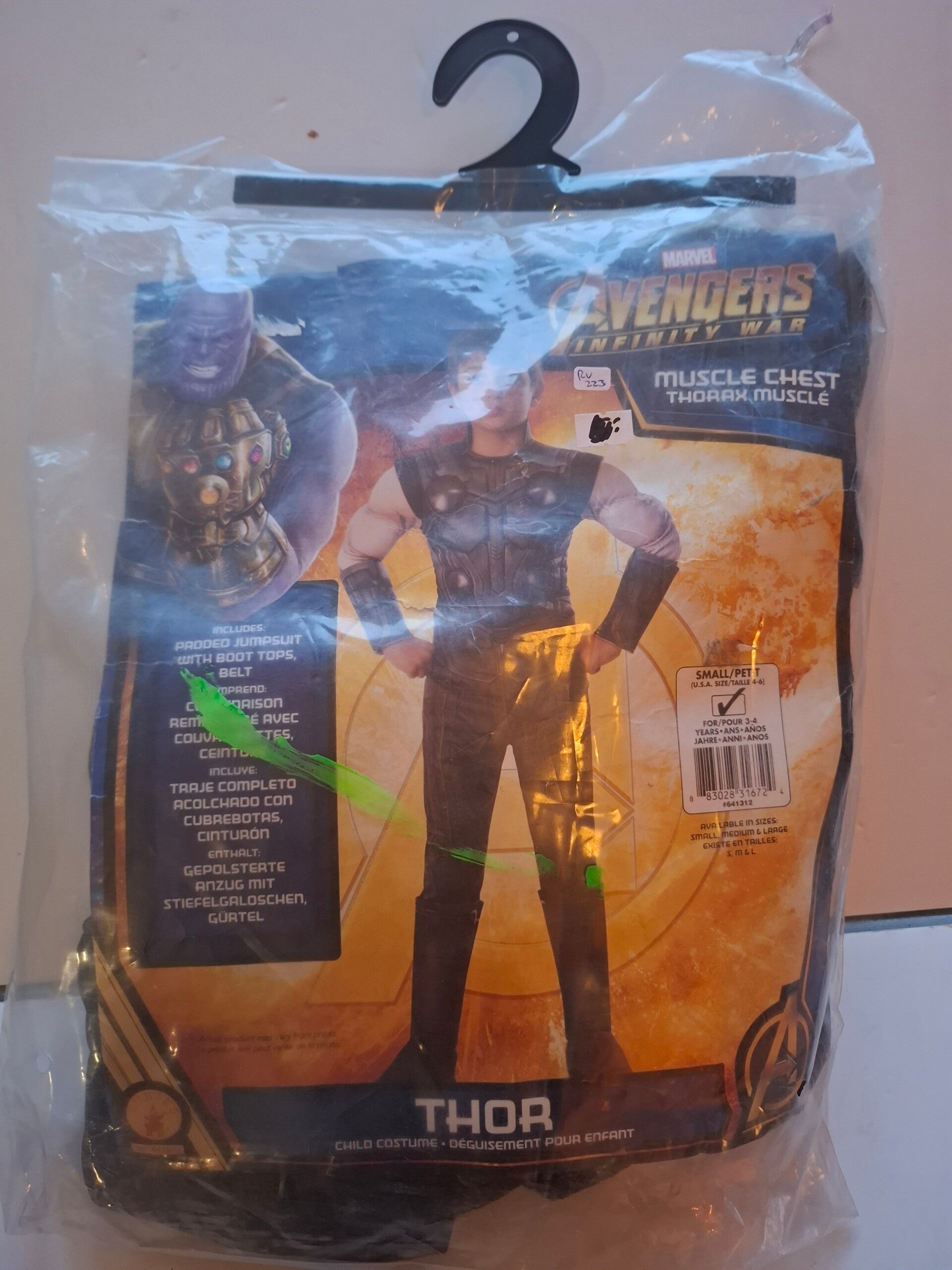 RV223 Verkleedkostuum Thor