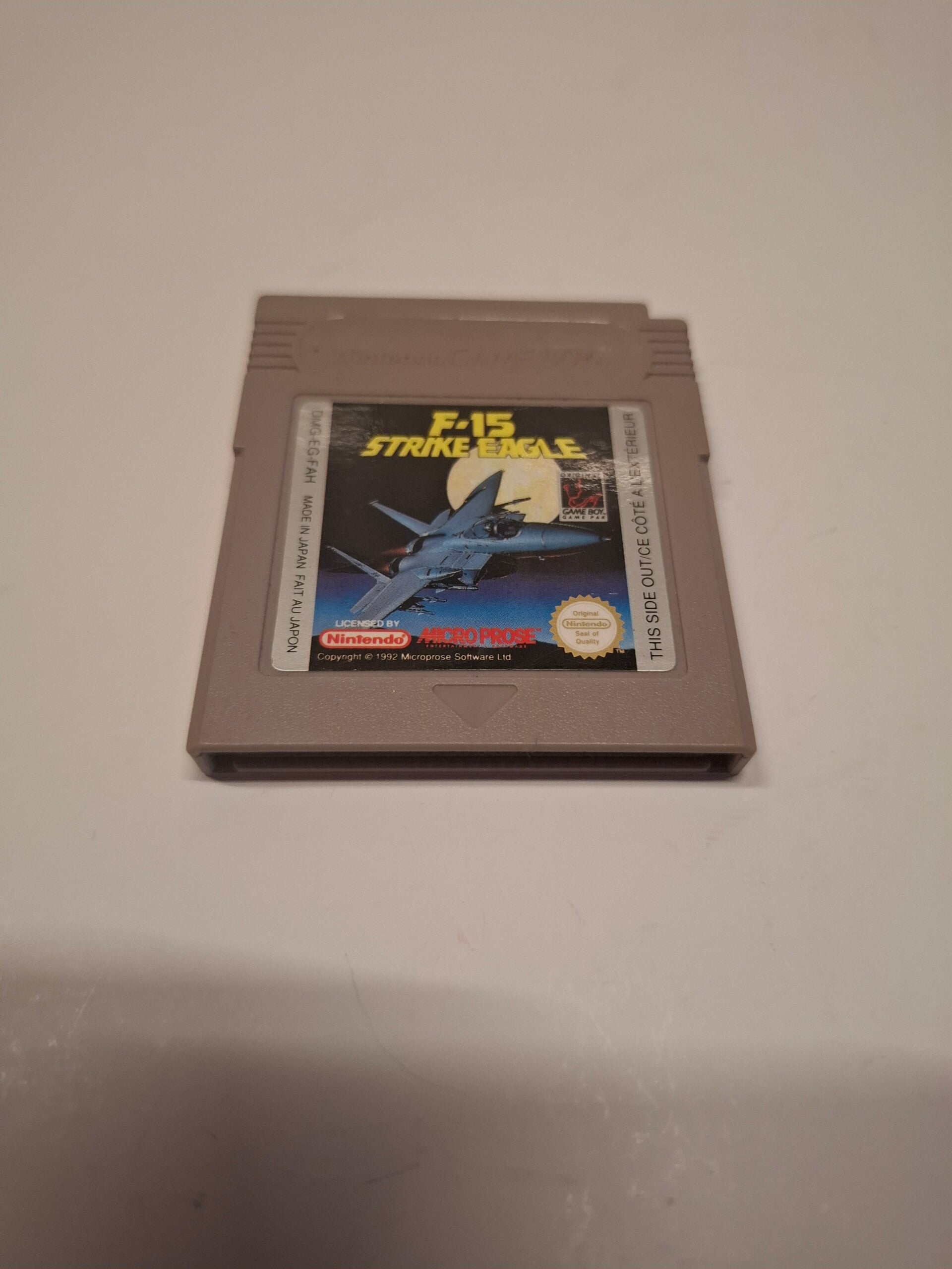 3#3525 Nintendo gameboy game F15 Strike Eagle