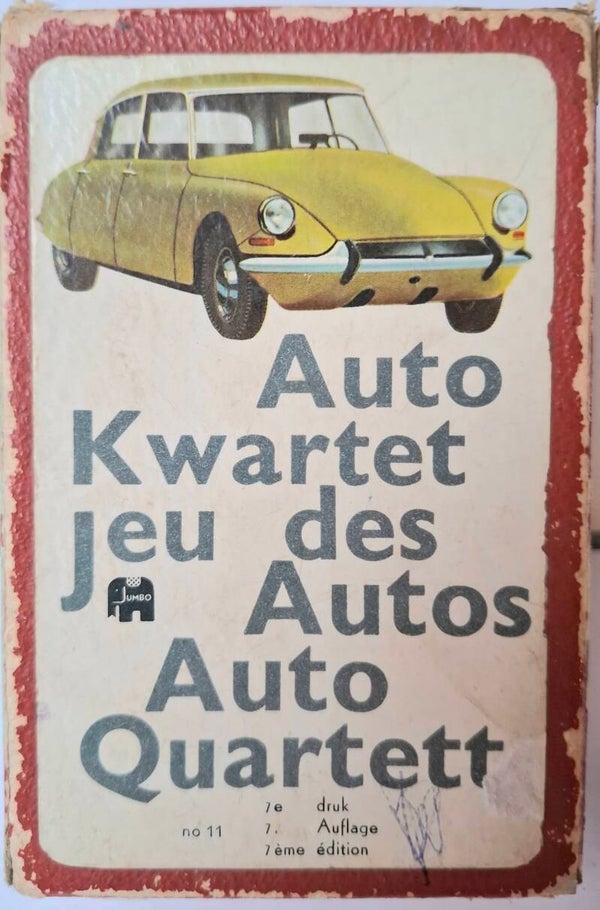 3533 kwartetspel Auto's, Jumbo