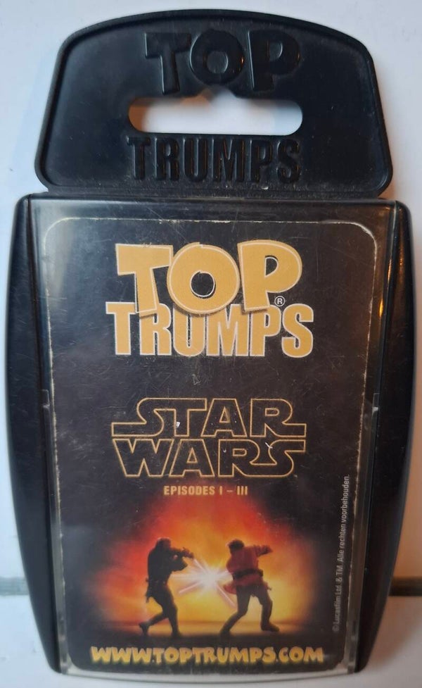 3538 Star Wars Top Trumps kaartspel