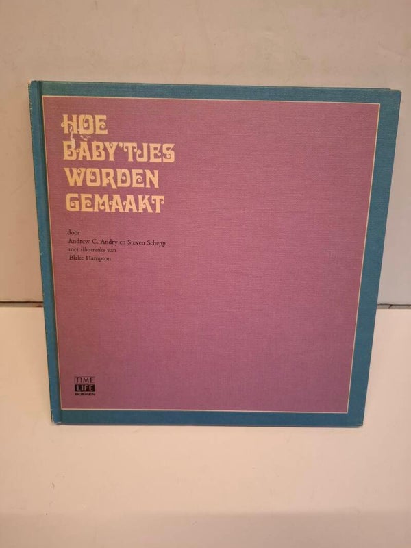 3545 Boek, hoe baby'tjes worden gemaakt, Vintage