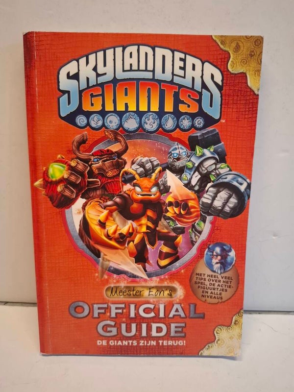 3788 boek Meester Eon's Official Guide voor de videogame Skylanders Giants.