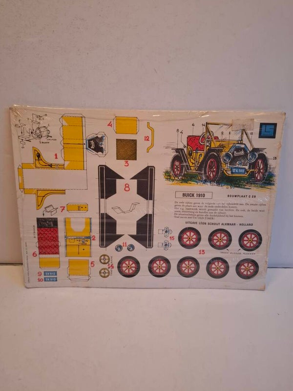 7#3791 Bouwplaat Buick 1910 en Colombia 1901