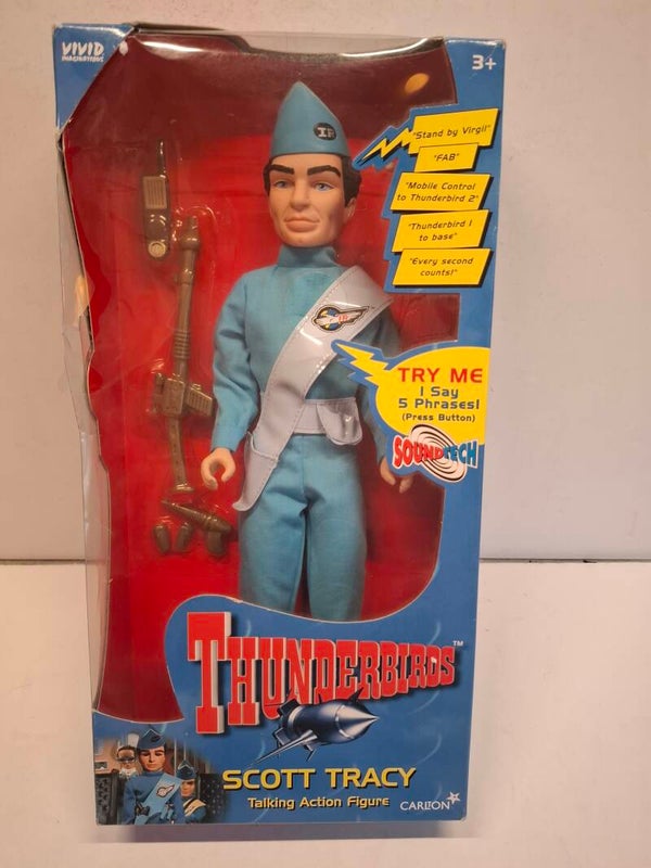3806 Scott Tracy Thunderbirds, pratend actiefiguur