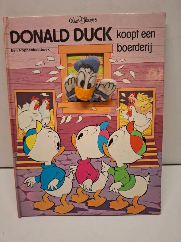 3906 Boek Donald Duck koopt een Boerderij,Disney