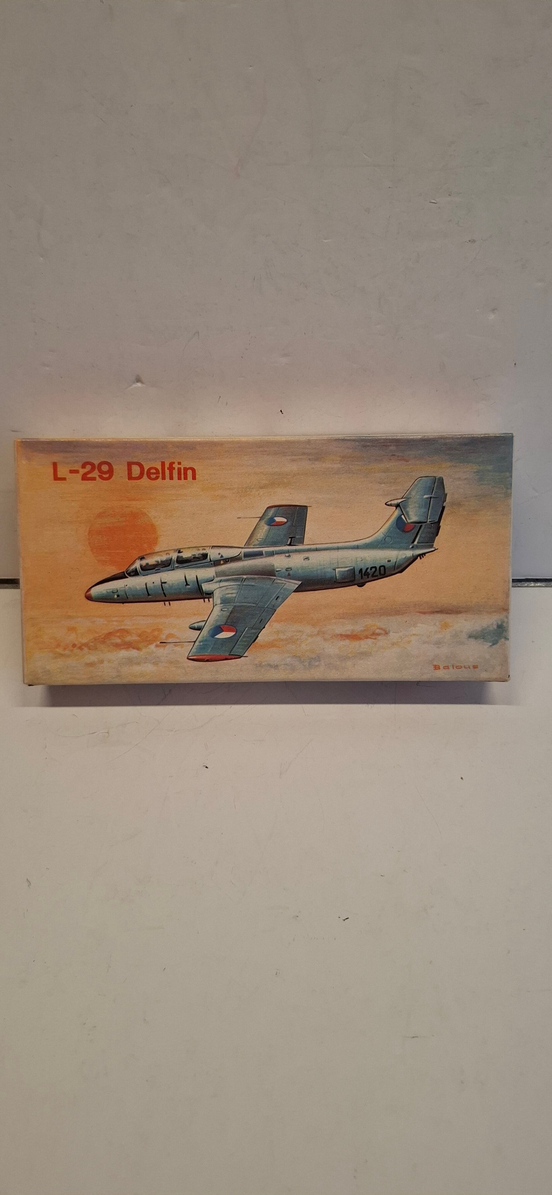 7#4006 bouwdoos vliegtuig Aero L-29