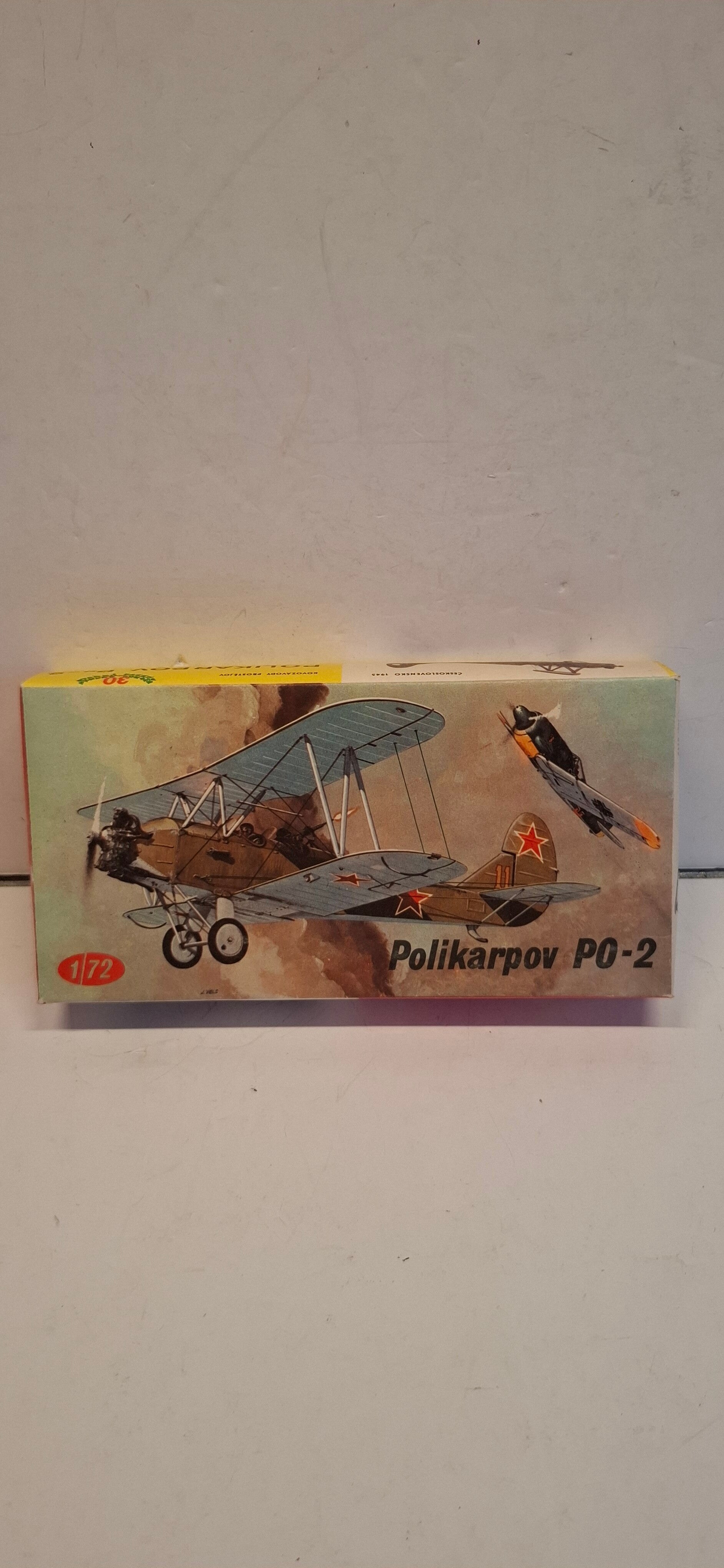 7#4009 Bouwdoos vliegtuig Polikarpov Po-2