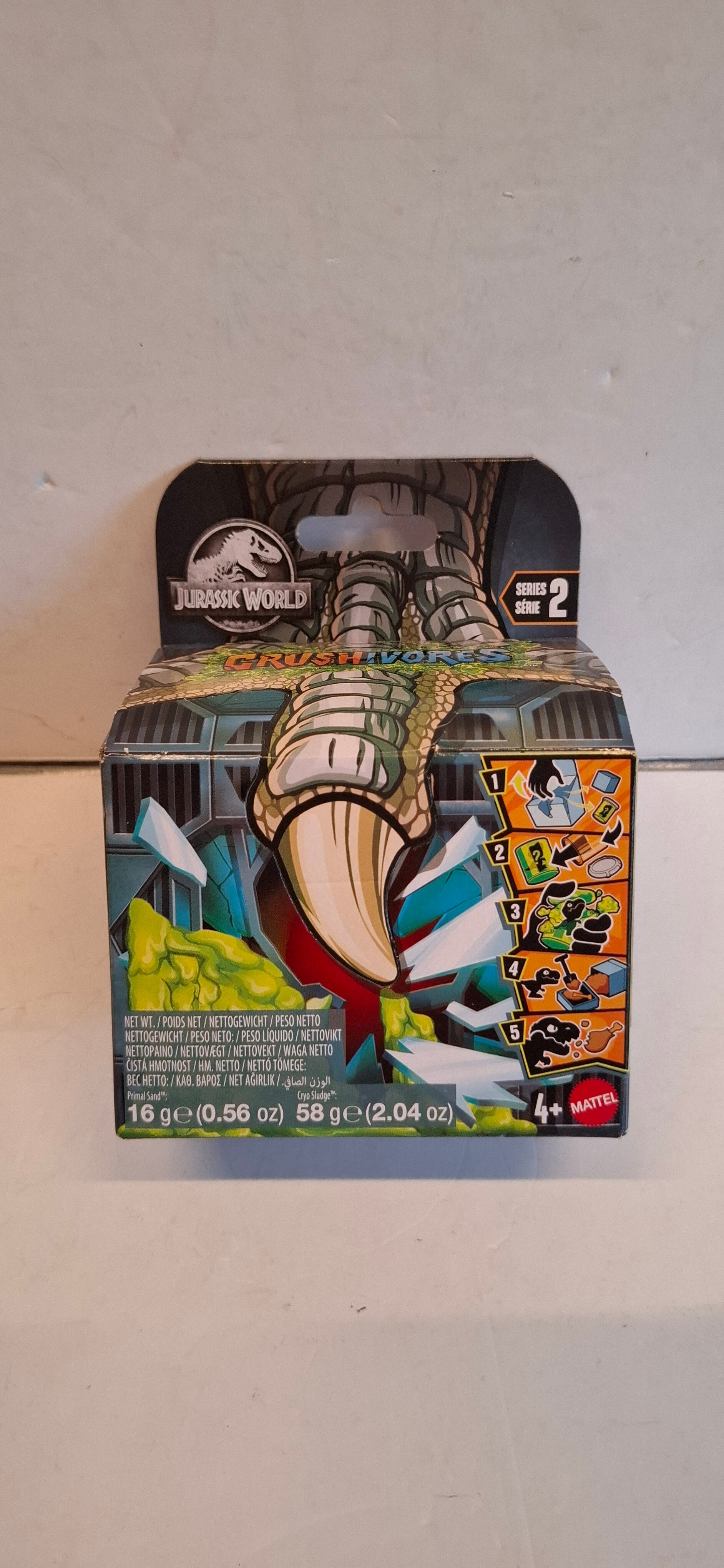 DN210 Jurassic World Crushivores Dino figuur