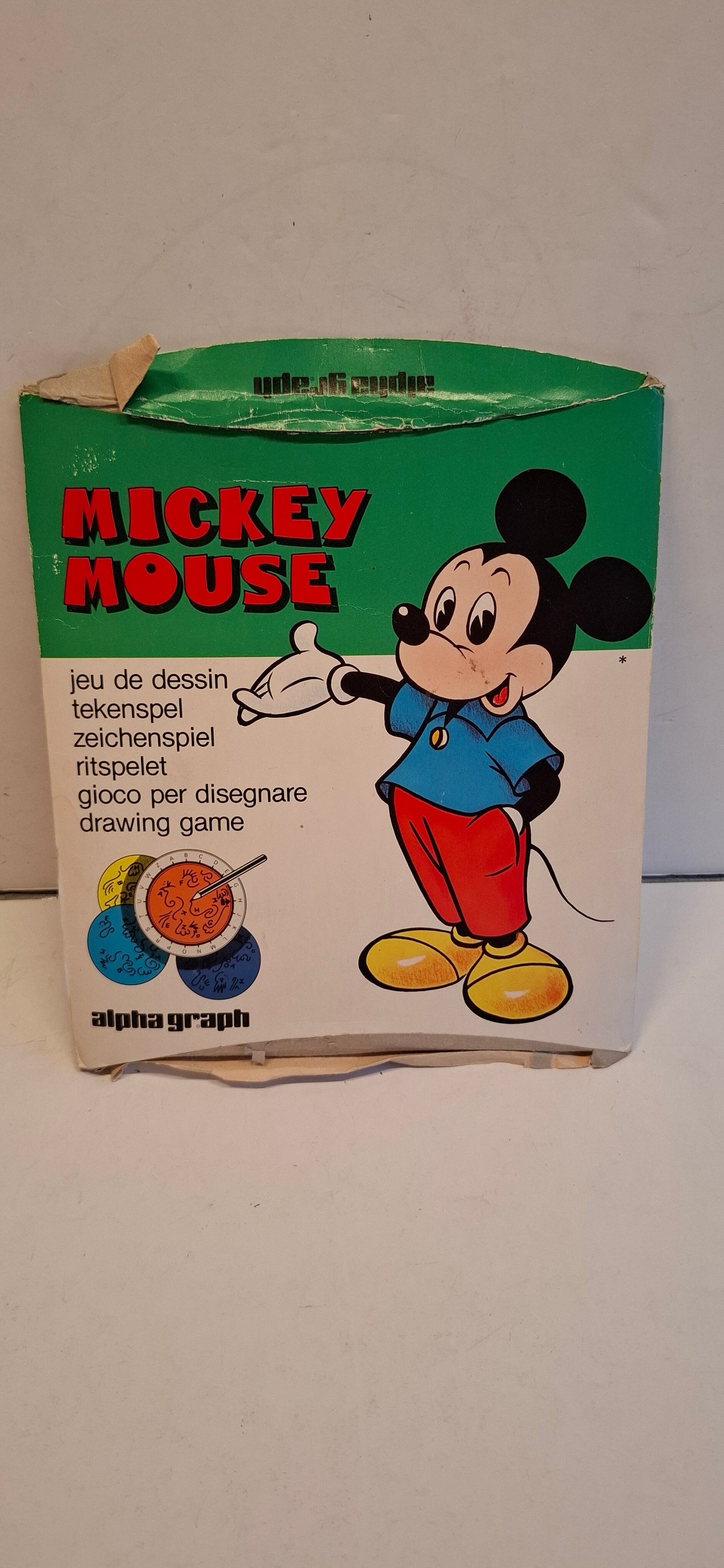 2#4036 Mickey Mouse Alpha graph, Disney