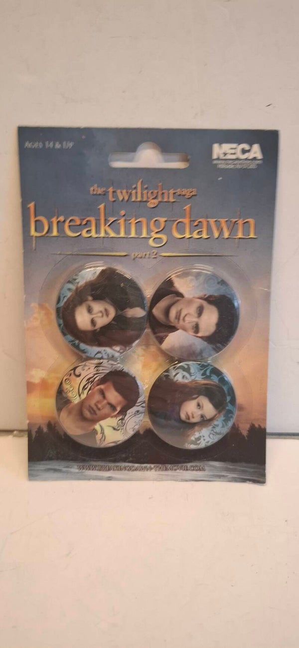 4#4083 Twilight button set Neca 2012