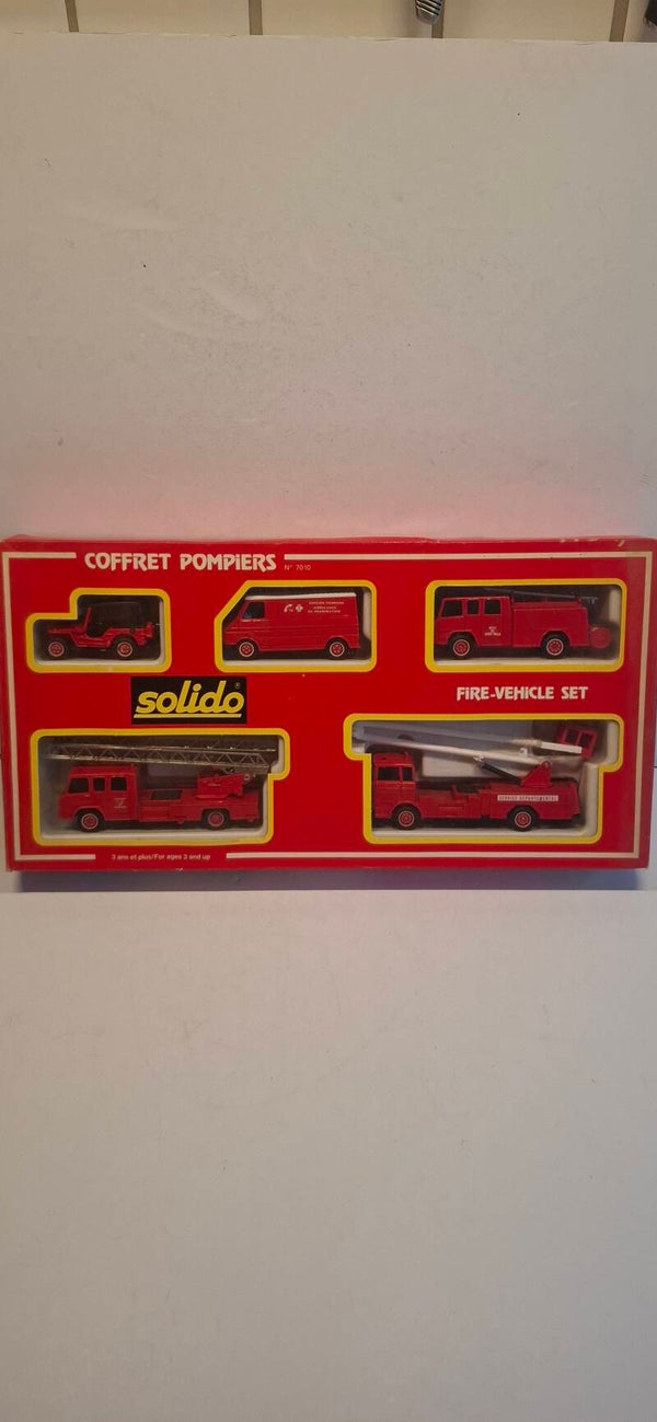 5#4088 Solido Brandweer set