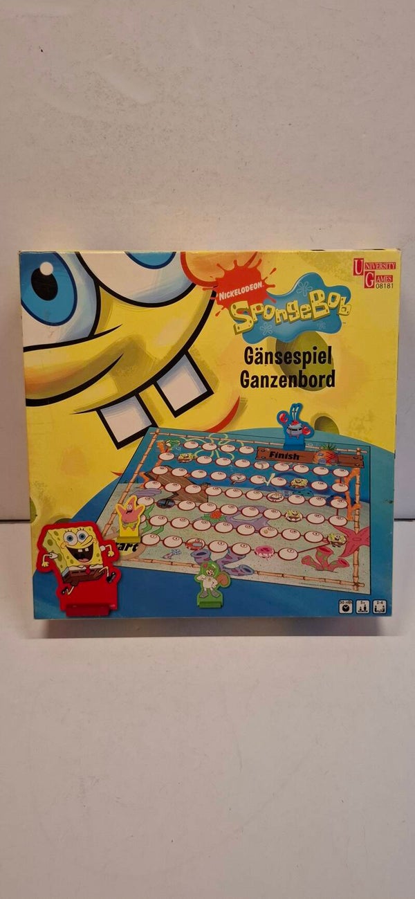 4104 bordspel Spongebob Ganzenbord
