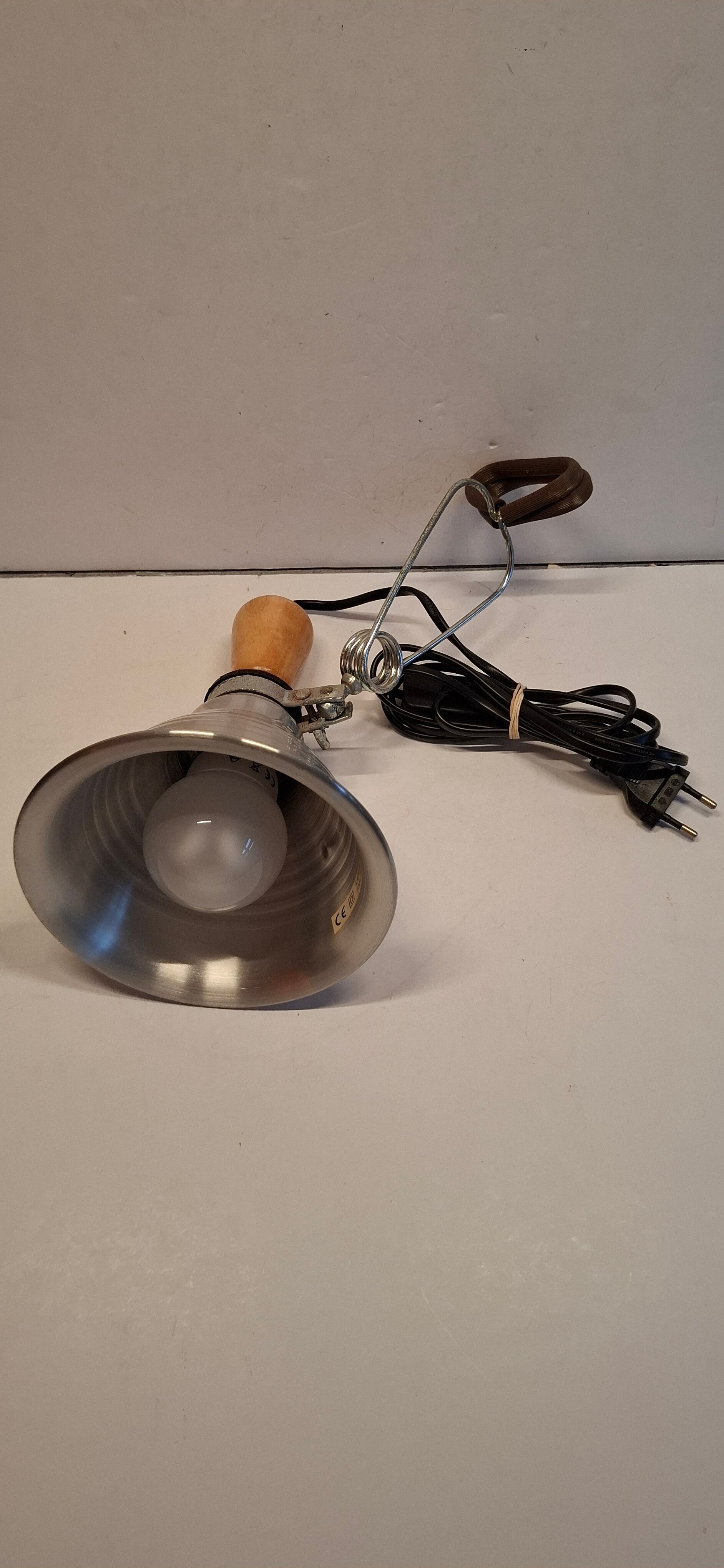 9#4107 vintage ikea Klemlamp K9302