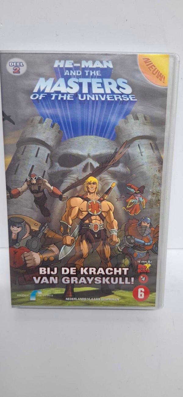 4115 Vhs He-Man and the Masters of the Universe, deel 2 Bij de kracht van Grayskull