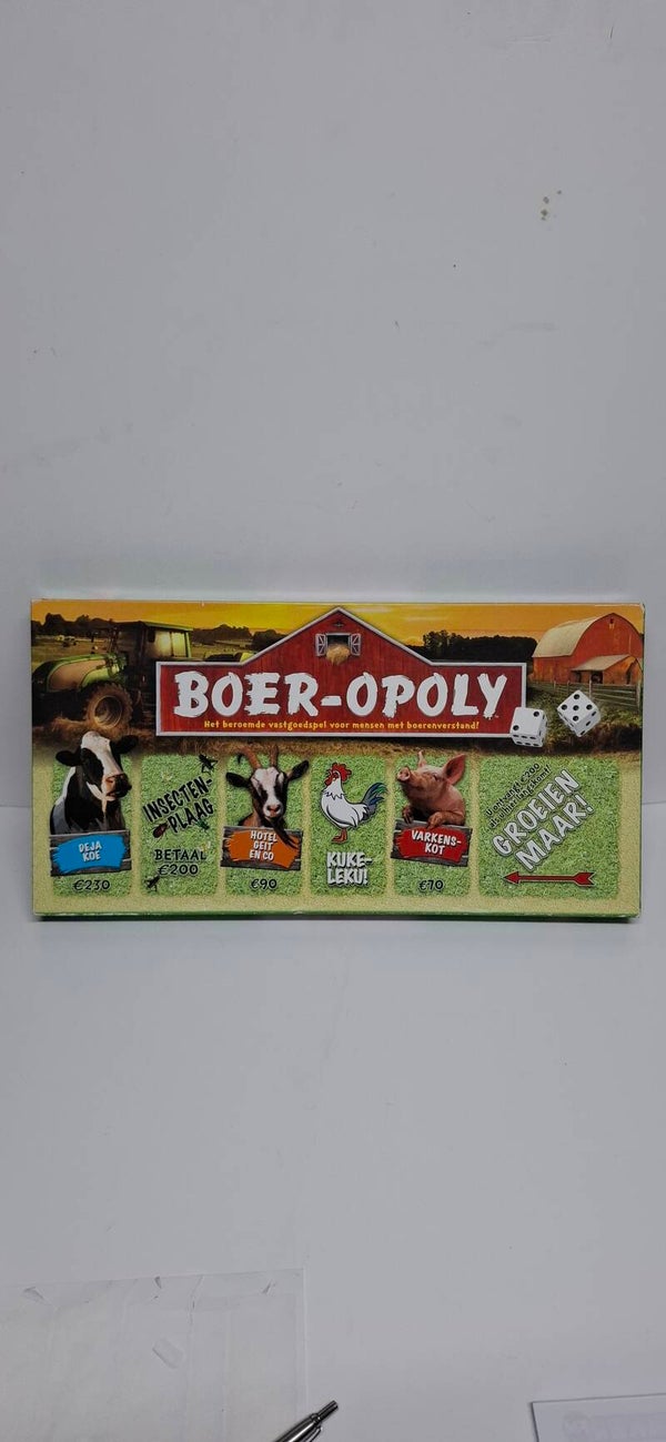 4123 Bordspel Boer Opoly