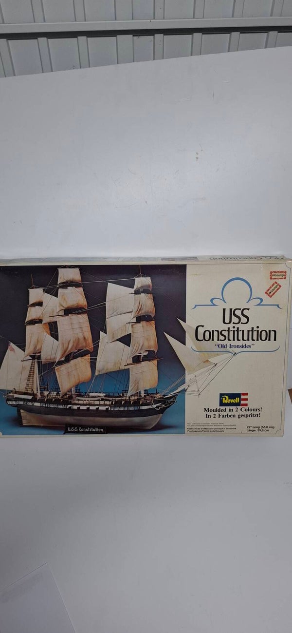 7#4129 bouwdoos U.S.S. Constitution Revell