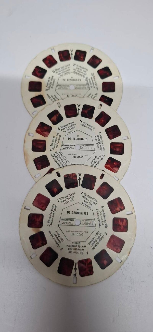 4172 Viewmaster schijven De Reddertjes