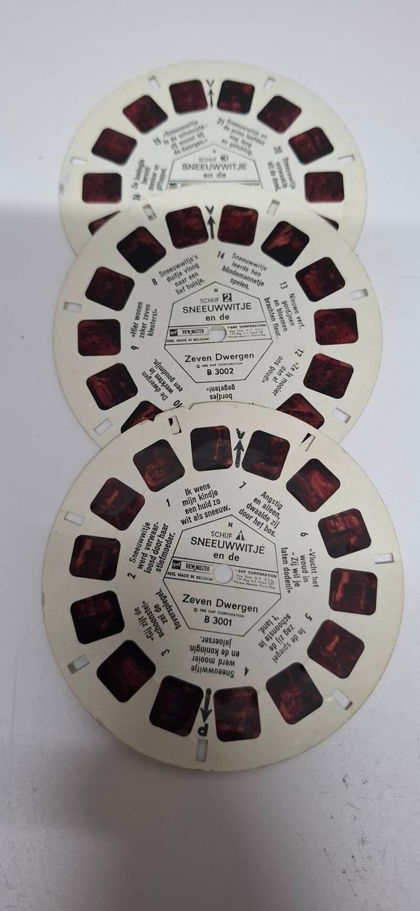 4173 Viewmaster schijven Sneeuwwitje en de 7 dwergen