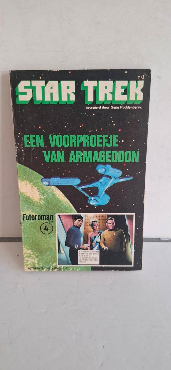 4186 Star Trek Fotoroman een Voorproefje van Armageddon