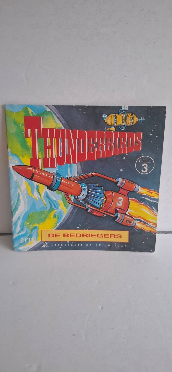 4208 Thunderbirds boekje De Bedriegers