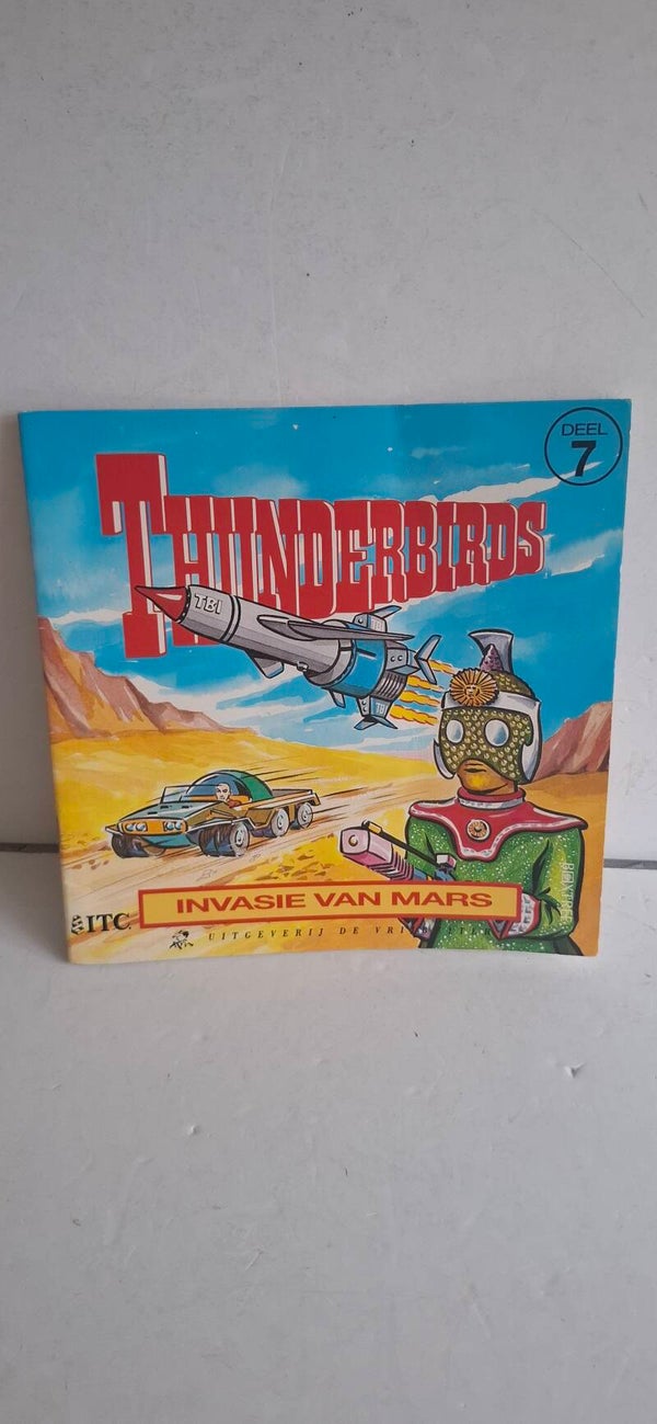 4209 Thunderbirds boekje Invasie van Mars