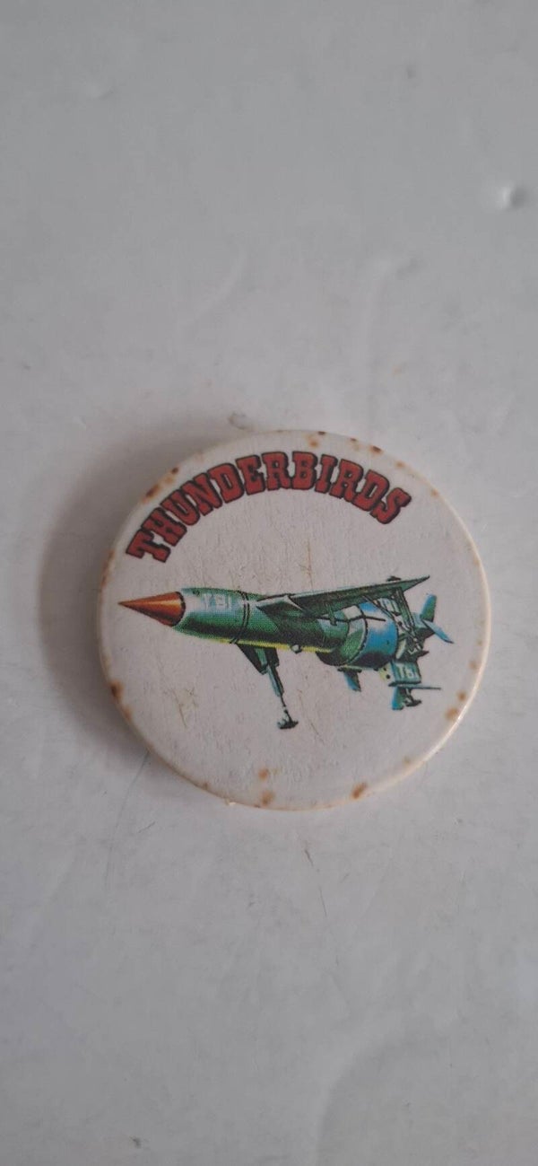 4214 Thunderbirds button, Thunderbird 1