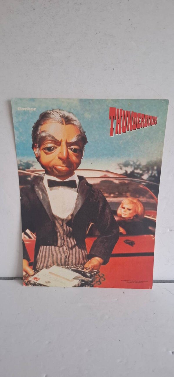 4219 Thunderbirds mini poster Parker.