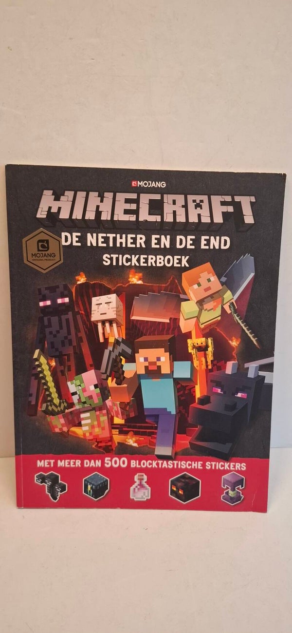 4255 Boek, Minecraft stickerboek