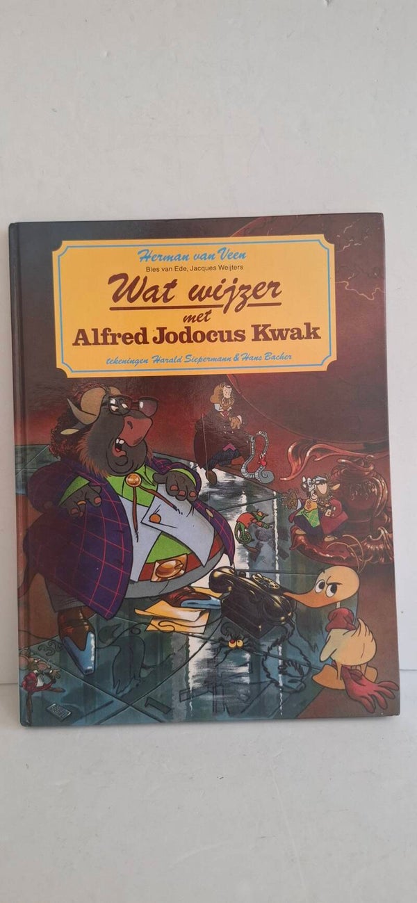 4271 Comic / boek A.J. Kwak, Wat wijzer, Hardcover