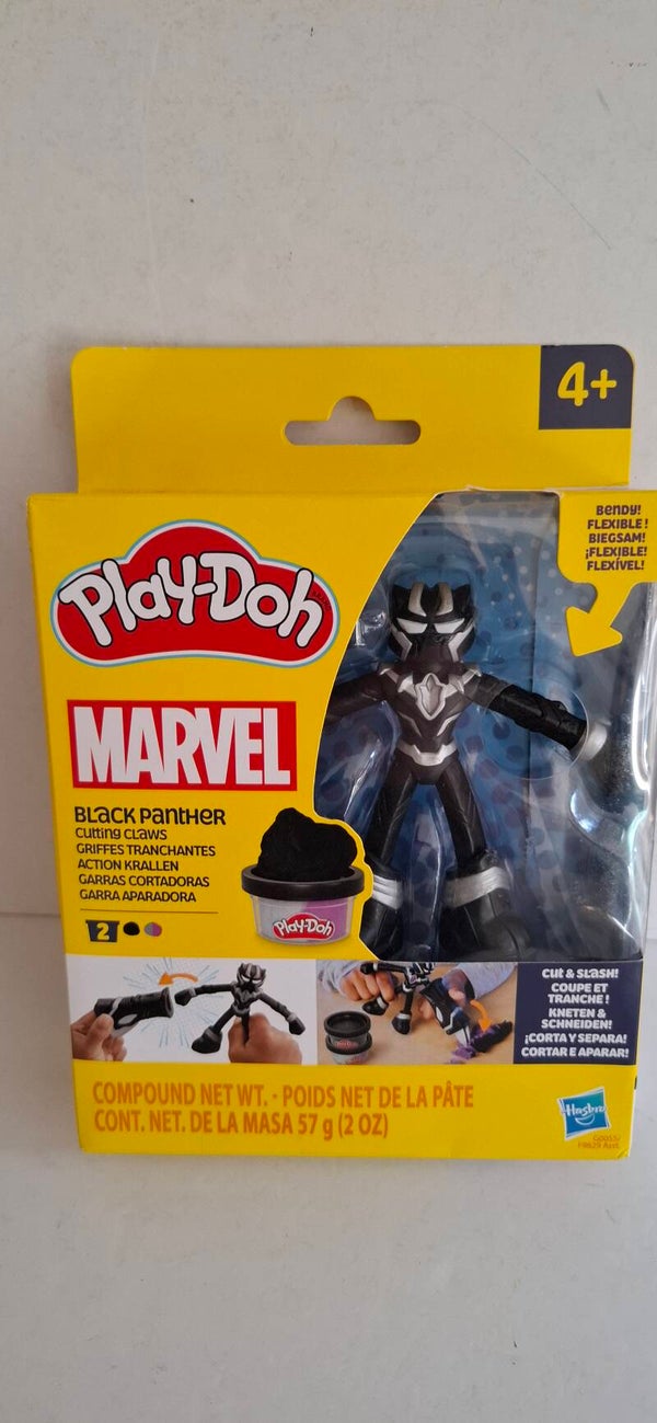 3#DN247 Play-Doh Marvel Black Panther speelset.