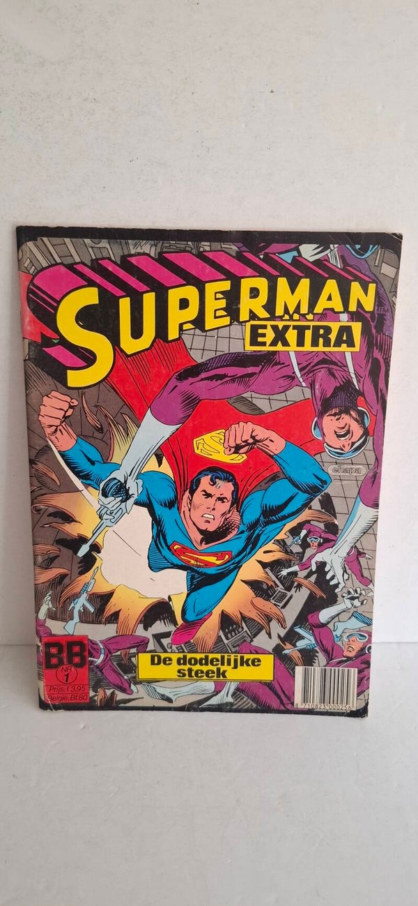 4414 Comic Superman extra nummer 1, de dodelijke steek