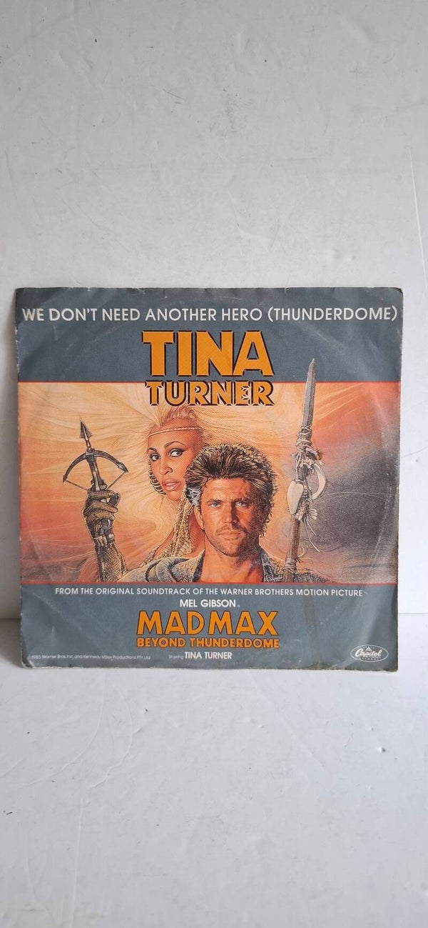4449 Single film Mad Max, Tina Turner we don't need another hero