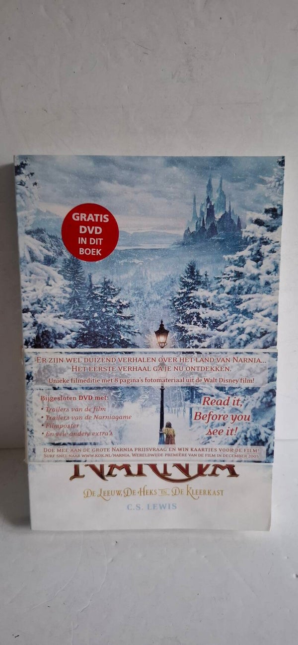 4453 Boek Chronicles of Narnia, incl.Dvd